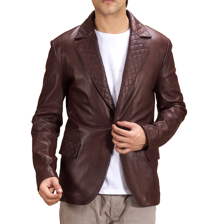 Leather Blazer